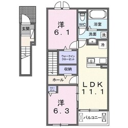 フラン　メゾン　ソレイユの物件間取画像